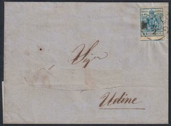 §1850 - 45 cent. III tipo#, n° 12 con difetto costante ...