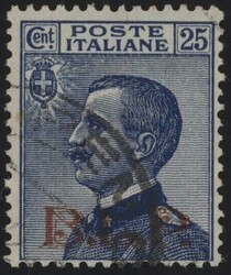 §1923 #- §Soprastampa del III tipo, 25 cent#., BLP n° 16, ottimo, ...