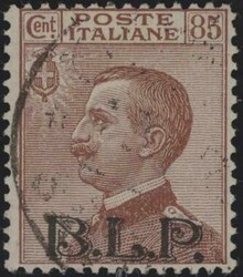 §1923# - §Soprastampa del III tipo, 85 cent#., BLP n° 18, ottimo, ...