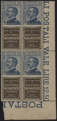 §1924 - Tagliacozzo 25 centesimi#, Pubb n° 8, in eccellente ...