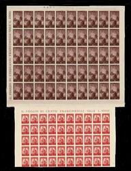 §1945 - Democratica, serietta senza il 30 ed il 100 Lire#, n° ...