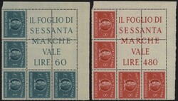 §1947 - Recapito Autorizzato “grande”#, RA n° 8/9, ottimi ...