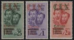 §1945 - C.L.N. Torino - Fratelli Bandiera#, n° 14/16, ottimi, nuovi ...