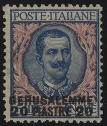 §1909 - Ordinaria#, n° 1/8, centrata, il 10 Lire integro. Vaccari ...