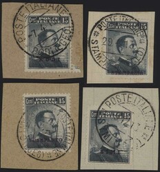 §1912 - EGEO - Serie n° 1/7, giro completo delle 13 isole#, tutti ...