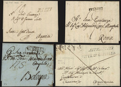 §1817/1850 - UMBRIA E SABINA -# Piccolo insieme di interessanti ...