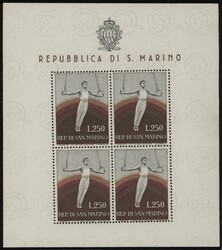 §1955 - Ginnasta#, BF n° 17, eccellente. @