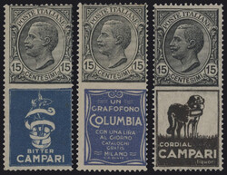 §1924 - Pubblicitari# n° 1/3, ottimi