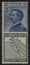 §1924 - Reinach 25 cent.#, Pubb n° 7, ottimo