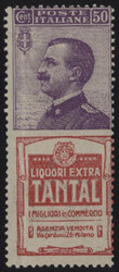 §1924 - Tantal 50 cent.#, Pubb n° 18, ottimo, gomma integra