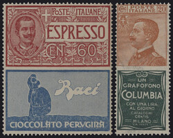 §1924 - Non Emessi#, Pubb n° 20/21, ottimi