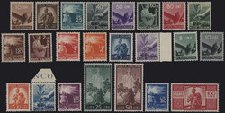 §1945 - Democratica#, n° 543/65, eccellente, tutti centratissimi, ...