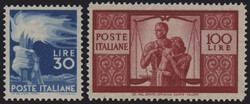 §1945 - Democratica#, n° 543/65, ottima/eccellente, centrata, i due ...