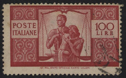 §1945 - Democratica 100 Lire,# n° 565 (Spec. n° 23/IIa), ottimo, d ...