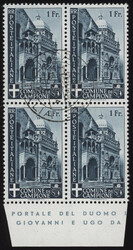 §1944 - Paesaggi e Vedute#, n° 6/12, ottima serie in quartine con ...