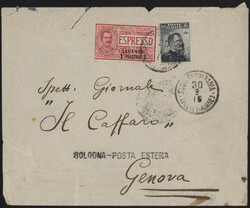 §1915 - Uffici d'Europa e d'Asia + complementare di Scutari#, Ex n° ...