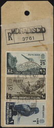 §1940 - Soggetti Vari,# PO n° 4 + PA n° 5 + 11, su ottimo ...