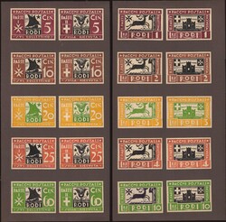 §1934 - Pacchi Postali - Collezione Spanò#, ex collezione Merano, ...