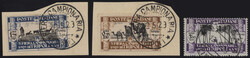 §1929 - III Fiera di Tripoli#, n° 81/86, ottimi, usati con nitidi ...