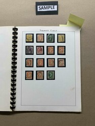 Canada cancels in old grid album incl. crowns and leaf, 2 Rings (saw ...