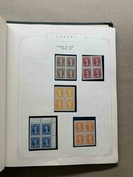 George VI collection, mint and used in springback album #231/273, ...