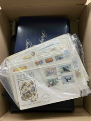 Tuvalu collection with two specialty albums, mint stamps and sets, ...