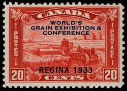 #141/350 Canada collection on black stock pages in padded binder, ...