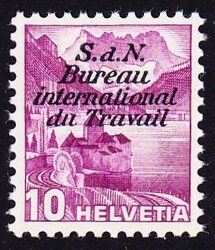 5680: Switzerland Bureau of Labor BIT - Official stamps