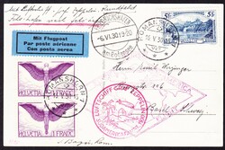 1930 Zeppelin Rundfahrt, gestempelt Romanshorn 16.V.30 ...