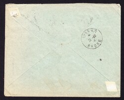 1910 Brief mit Bunt- Mischfrankatur, Ziffer-Tell-Helvetia Marken. ...