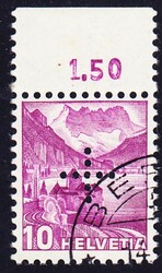 5665: Switzerland Official Stamp for Federal Authority