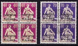 5670: Switzerland League of Nations SDN - Official stamps