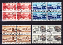 1938 Völkerbunds- und Arbeitsgebäude. Serie mit kreisförmigem ...