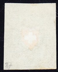 1850 Rayon dunkelblau ohne KE, voll bis breitrandig, Type 27 mit ...