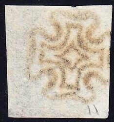 1840 One Penny black. Seltene Platte X1 mit zentirertem Malteser ...