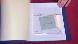 1850 - splendida collezione delle varie emissioni montata su tre ...