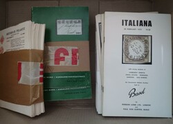 1960 - Interessantissima collezione di cataloghi di note case d'asta: ...