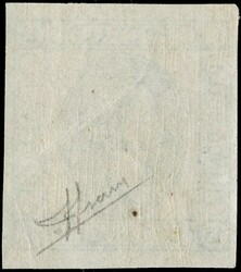 1863 - 15c lithographed blue, 1st type with “craquele'' gum, MNH. ...