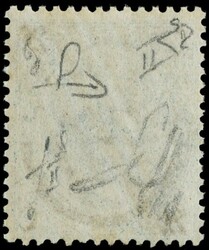 1865 - 20c on 15c blue, 'horseshoe' overprint 2nd type, fine ...