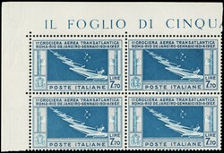 3415100: Italien Königreich - Flugpostmarken