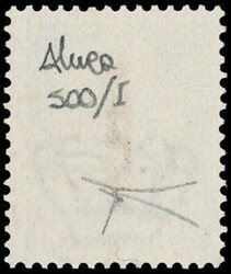 1944 - 50L violet with “fasces' overprint in lilac carmine, ...