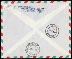 1961 - Visit of President Gronchi to South America, 170L blue and ...