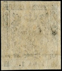 1852 - 5c green, 5c olive-green sheet corner, 10c rose, and 1L white ...