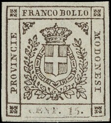 1859 - Provisional Government, the set of six denominations, ...