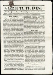 1853 - Newspaper Postage Due 9c grey-violet “B.G.' large, very well ...