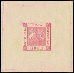 1898 - The six reprints on hand paper without watermark, with uncut ...