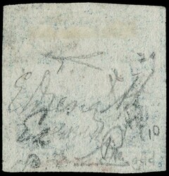 1860 - 1/2 t deep blue 'Crocetta', very well margined, without ...