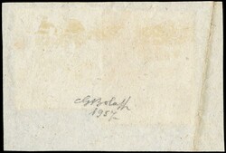 1858 - 20gr carmine rose, 2nd plate, in mixed franking with Naples ...
