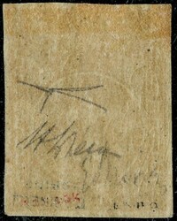 1853 - II emissione 5c giallo arancio, nuovo con gomma e ottimi ...