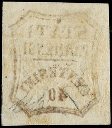 1859 - 40c rosso bruno, nuovo con gomma. Molto raro, firme A.ed E ...